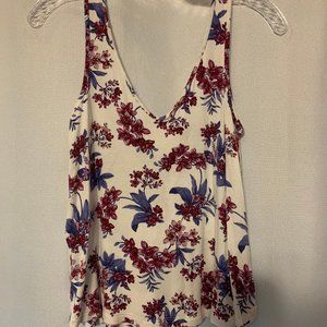 Floral Tank Top Blouse